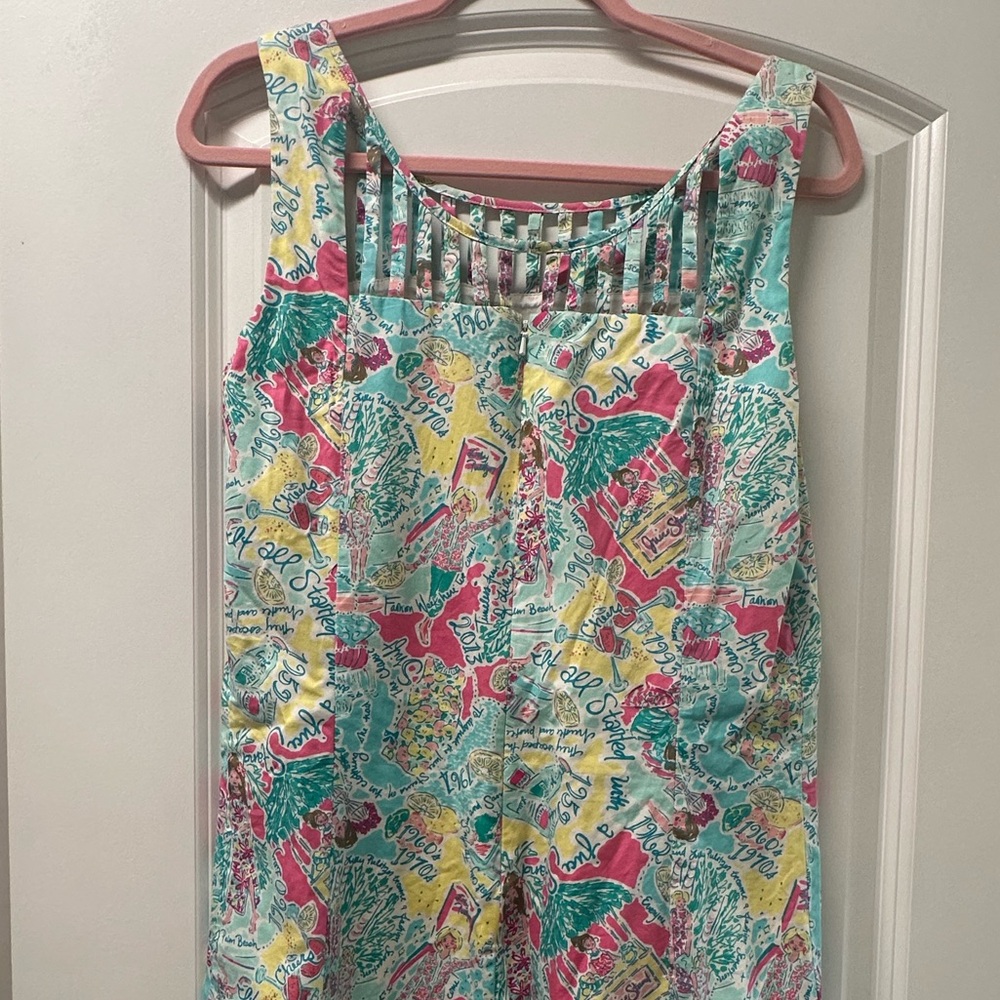 Lillie Pulitzer In The Beginning Shift Dress Size 12